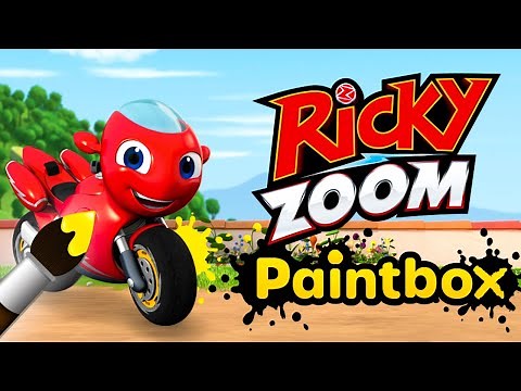 Ricky Zoom™: Paintbox - Kids Coloring & Painting - Best App For Kids