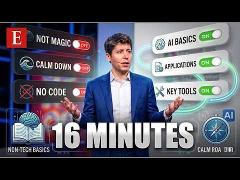 How To Learn AI In 16 Minutes: A Calm Roadmap For Non-Technical Professionals
