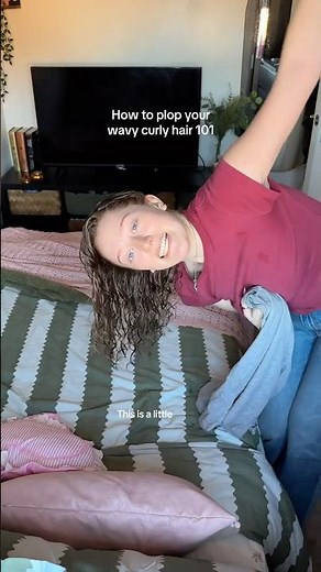 How to plop your hair 101 📝