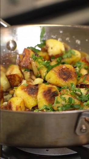 Das Geheimnis knuspriger Bratkartoffeln