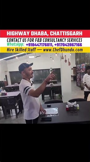 Highway Dhaba Team Briefing | Chef Dheeraj Bhandari Explains Smart Business Strategy!