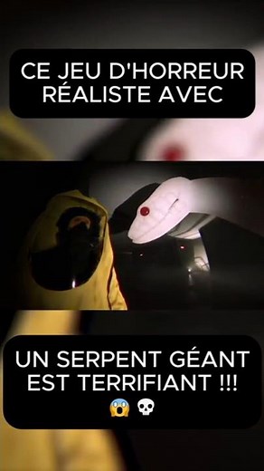 THIS REALISTIC HORROR GAME WITH A GIANT SNAKE IS TERRIFYING!!! 😱💀