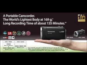 Panasonic HDC TM40 test