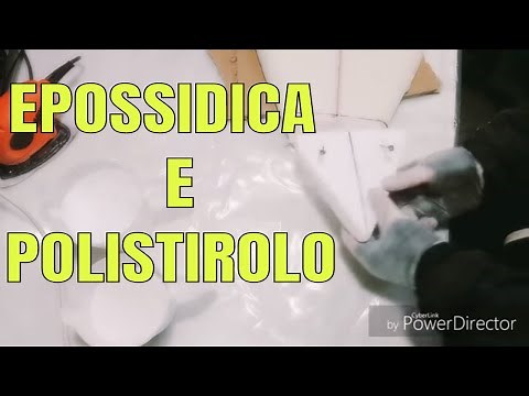 Polistirolo-Come stuccare incollare rasare con resina epossidica