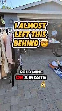 Yard sale clothing is hit or miss #Reselling #YardSaleFinds #SideHustle #ResellerLife