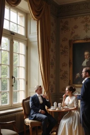 Life in Berlin 1850 AD as imagined by AI Prussia's capital transforms into an industrial powerhouse. Workers crowd factories while aristocrats attend lavish opera houses. Horse-drawn carriages share streets with early railways. The city expands rapidly as rural migrants seek factory jobs, while intellectuals debate revolution in smoky cafes. | The History Page