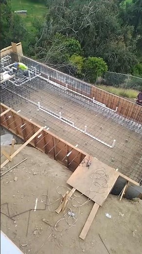 Pool Construction Progress: Steel Rebar and Plumbing Installation#poolconstruction #rebar