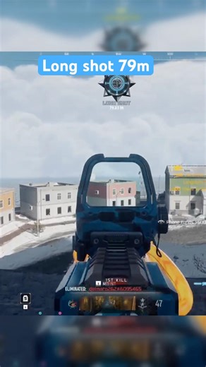Long shot 79m in Call of Duty Black OPs 7 Warzone Resurgence. Mouse and keyboard player
