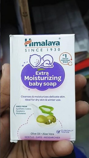 Himalaya Extra Moisturizing Baby Soap Uses | Read Details 👇 #shorts