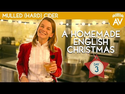 The BEST Simple Mulled (Hard) Cider Recipe - A Homemade English Christmas