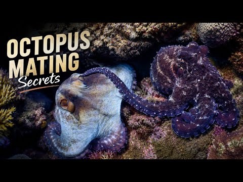 Octopus Mating Behaviour | Rare Underwater Wildlife Documentary Borneo, Sabah