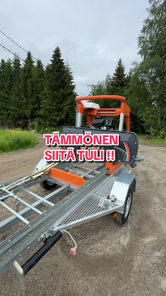 Suomalainen perävaunu: Tämmönen siitä tuli!