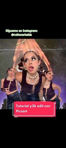 Tutorial de Y2K Edit con Picsart