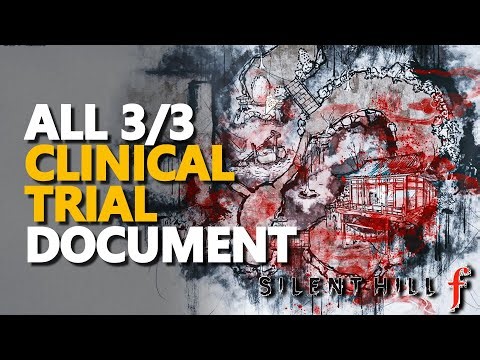 All Document Clinical Trial Silent Hill f