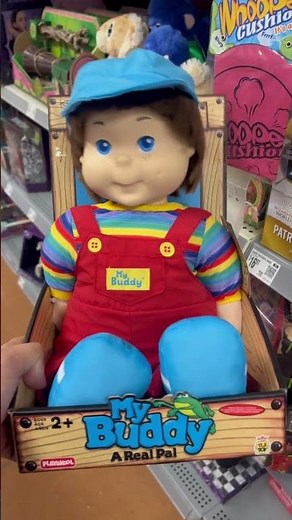The doll that inspired chucky, My Buddy #chucky #childsplay2 #mybuddy #corky #1980s #walmartfinds