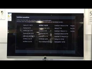 Loewe TV Erstinstallation und Senderprogrammierung Teil 1