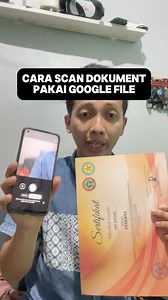 208K views · 2.2K reactions | Cara scan dokument pakai google file #tutorialandroid #tipsandroid | Tips Cerdas | Facebook