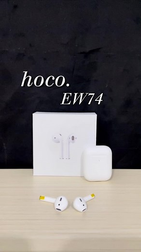 Unleash the beat with the Hoco EW74 earbuds – where sound meets style....