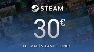 Kaufe Steam Gift Card 30€ (Steam)