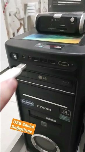 USB Bağlantı Sesini Değiştirme #shorts