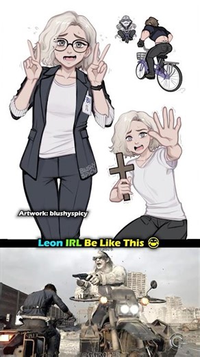 Leon IRL Be Like This 😂 RE9