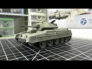 Building Tamiya Crusader Mk III Tank. From Start to Finish.