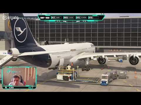 The giant comes back! | Lufthansa | Airbus A346 | VATSIM | MSFS24 | JETSTREAM [Twitch Reupload]