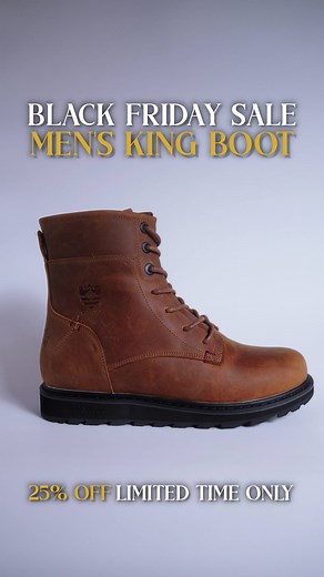 5.7K views | Our Black Friday Sale is live. Save up to 25% on select men’s boots, including the new King Boot. Other best sellers are 15% off. | Royal Canadian | Facebook