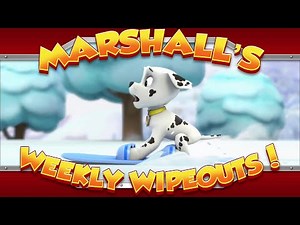 Marshall's Weekly Wipeouts! (Season 1 - "Pups Save the Treats)