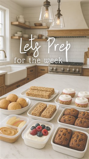 Tayler ~ Homemade scratch cooking & Meal Preps on Instagram: "As a mama of 5, here is what I prepped to make our week run just a little bit smoother! 🍔 Garlic Cheeseburger Bombs - handheld perfection that makes weekday lunches so much easier, kid approved! 🍌 Mini Banana Bread Loaves - perfectly portioned with mini chocolate chips, naturally sweetened and freezer friendly 🥣 Homemade Oatmeal Bars - my copycat version of expensive Z bars, tastes even better and saves SO much money (exclusive rec