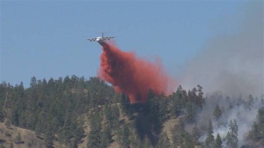 Knox Mountain Wildfire classified as under control after sparking on Canada Day