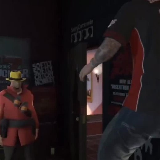 Valve Time on Instagram: "Unexpected guest. pyro_main . . . ignore tags #valve #valvememes #gaming #TF2 #CounterStrike"