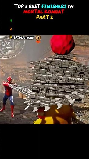 Top 3 Best Finishers in Mortal Kombat 🔥 part 2