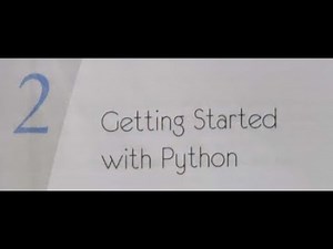 Class 11 CBSE IP|| Chapter -2 || Getting Started with Python.