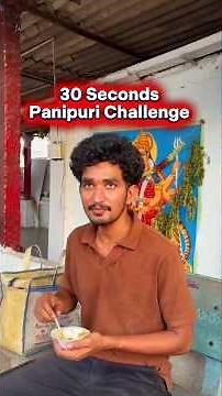 Panipuri Challenge 🌶️🔥, Watch till the end for twist🤣🤣🤣 #foodchallenge #panipurichallenge #funny
