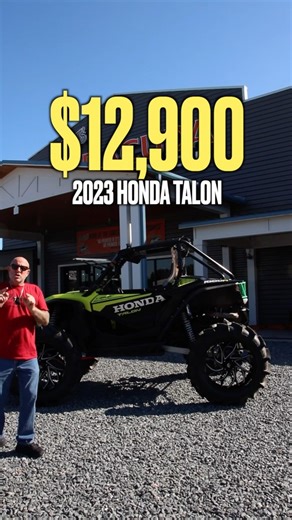 2023 Honda Talon we just took on trade is a BEAST