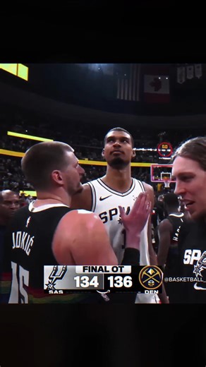 JOKIC VS WEMBY WAS WILD 🤯🔥 #shorts