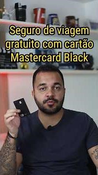 Seguro de viagem gratuito com seu Mastercard Black! #seguroviagem #segurodeviagem #cartaoblack