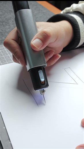 Cutting PVC Foam Board with HOZO NeoBlade | Wireless Ultrasonic Cutter Test