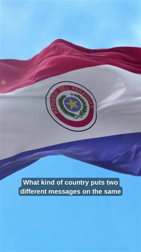 Paraguay’s flag 🇵🇾 is one of the coolest in the world — because it’s double-sided. One side shows the national coat of arms with the Lion and “Peace and Justice” motto, and the other side features the Treasury Seal with a golden lion and cap. With its bold red, white, and blue, it’s a flag packed with history and pride. #Paraguay #ParaguayFlag #WorldFlags #FlagHistory #Vexillology