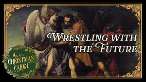 Enroll now FOR FREE: https://bit.ly/4iEQnTZ Scrooge wrestles with the Ghost of Christmas Future for assurance that there is still hope. Dickens provides yet another Biblical allusion to Jacob's wrestling with an angel in Genesis 32. Enter into the mysterious world of Ebenezer Scrooge, Bob Cratchit, Jacob Marley, the Ghosts of Christmas, and Tiny Tim in our free online course taught by Dr. Dwight Lindley, “Charles Dickens’ A Christmas Carol.” | Hillsdale College Online Courses