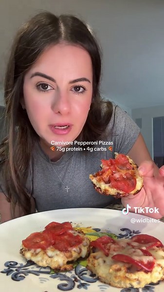 Another great meal idea!! I didn’t end up eating all 3, I had about 1 1/2 and was full! Saving the rest for later 🍕 #carnivore #carnivorelife #carnivorefood #carnivoredinner