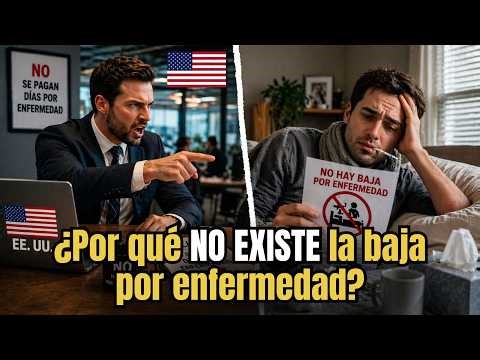 ¿Por qué los estadounidenses NO TIENEN BAJA por Enfermedad?