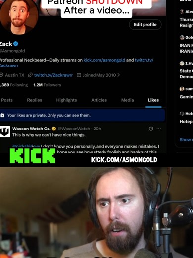 Tyler Oliveira's Patreon Account Shutdown Explained