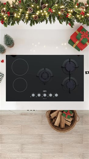 🎄 ‘Tis the season for too many dishes, and never enough hob space. Until now… With the Defy Dual Fuel Hob, you get the best of both worlds: gas for speed, electric for precision, and extra cooking space for all your pots and pans. 🔥 ⚡️ So go ahead - cook the trimmings, sides and sauces.🍲 This Christmas, there’s room for it all. 🙌 Product code: DHG902 | Defy