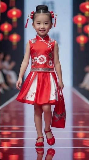 The Cutest AI Child Model You’ll See Today 🎬22 #AIFashion #AIShorts #CuteModel