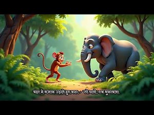 Ek bahut Ghana Jungle tha Kai sare janwar the