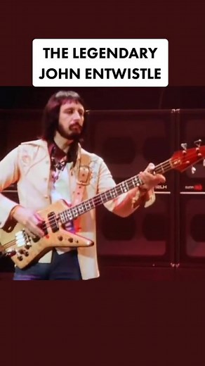 John Entwistle on bass🔥#bass #bassplayer #bassist #fy #music #foryou #fypシ #foryoupage