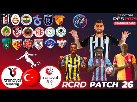 PES 2021 | LATEST PATCH - RCRD PATCH | 2025/26 SEASON