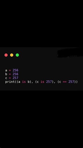 what will be the output of this code #programming #codeadventure #interviewprep #learnpython#python